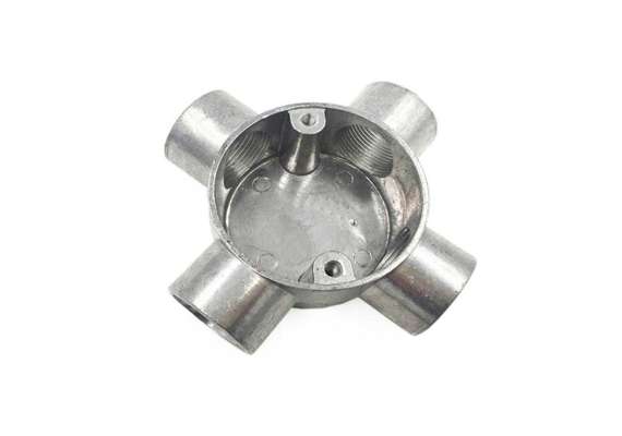 Tronic GIJN 20M4 Circular Box G.I 4 Way Junction