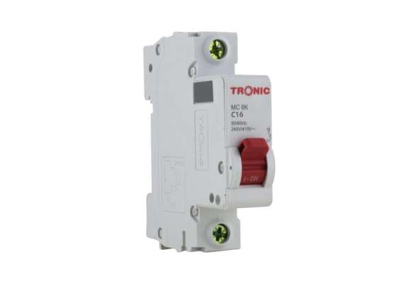 Tronic MC 6K16 MCB 16Amps Single Pole