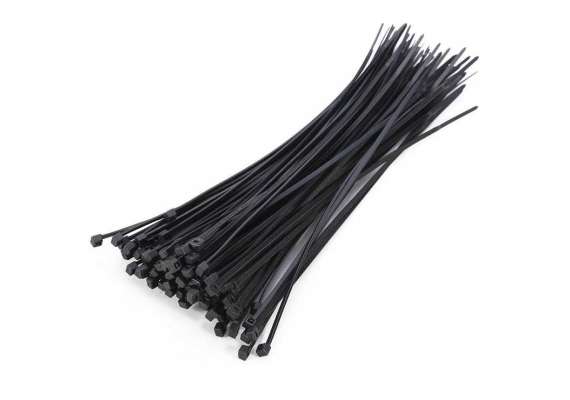 Tronic NT 0200-76-BK  200 X 7.6 Cable Ties