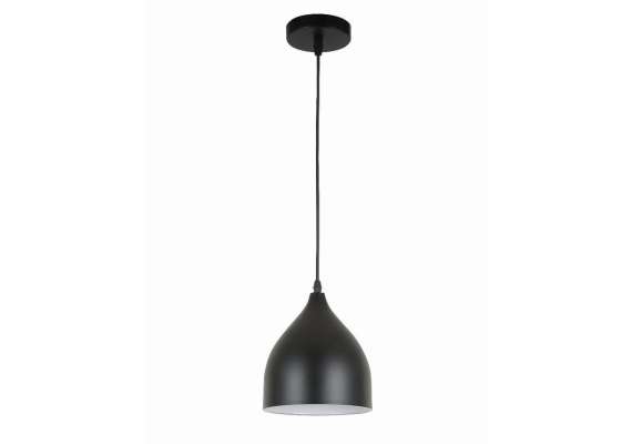 Tronic PL 7815-BK-WH Small Black Dome Pendant