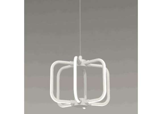 Tronic WH 9026-MD01S-DL Modern Square LED Pendant Light