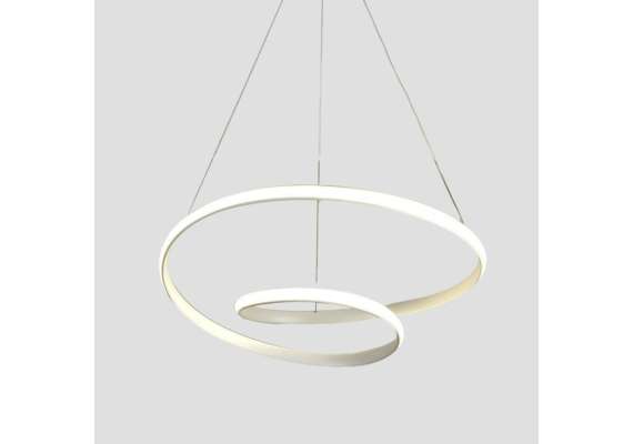 Tronic WH 2021-0404-TC Sleek Twisted LED Hanging Light