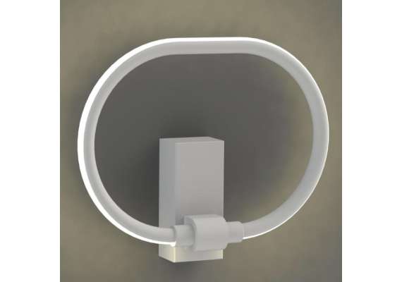 Tronic WH 9026-MBF01E-DL Oval Simple LED Daylight Wall Light