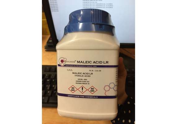 Griffchem 500G 99% Maleic Acid For Synthesis Lab Reagent