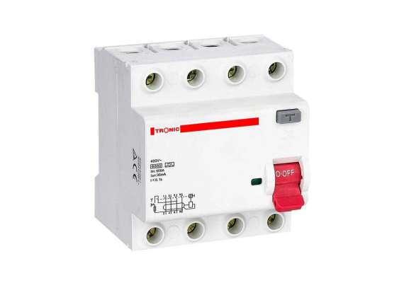 Tronic MC RC04 63Amps Three Pole RCCB