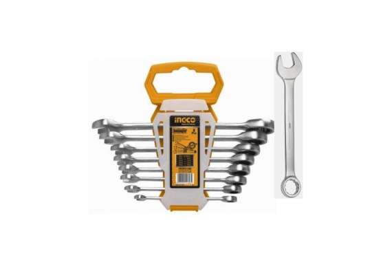 Ingco HKSPA1088 8pcs Combination Spanner Set