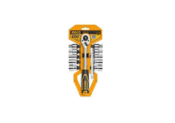 INGCO HKTS12122 12pcs - 1/2" Socket Set
