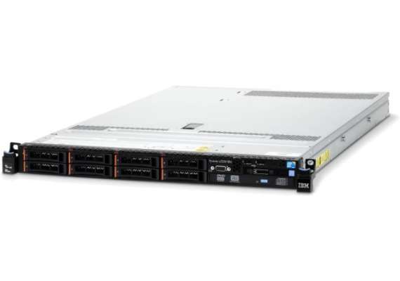 Lenovo System x3550 M4  8 core Intel Xeon E5-2600 16GB 1U Rack Server