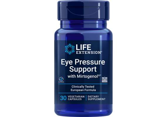 Life Extension Eye Pressure Support with Mirtogenol 30 Caspules