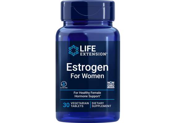Life Extension Estrogen 30 Capsules Women Supplement