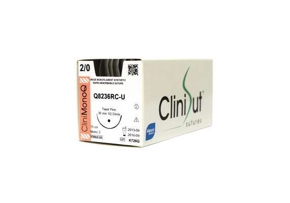 Clinisut CliniMonoQ Monofilament Synthetic Absorbable Sutures