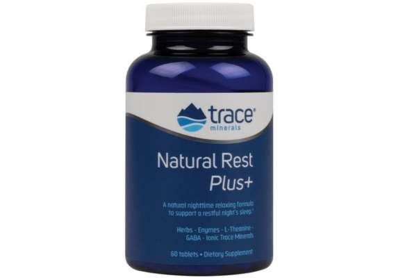 Trace Minerals Natural Rest Plus 60 Tablets