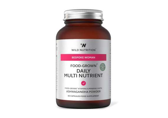 Wild Nutrition Bespoke Women Food-Grown Grow Daily Mulit-Nutrient 60 Capsules