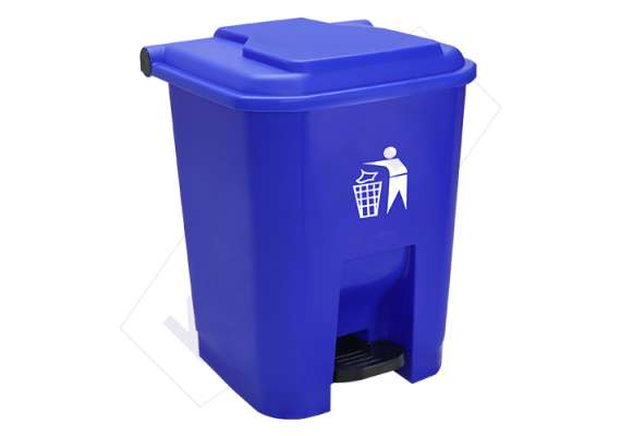 Kenpoly 30Litre Pedal Bin, Product Capacity: 30L, Product Colour: Blue