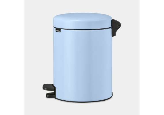 Brabantia Newicon 5L Pedal Bin, Product Capacity: 5L, Product Colour: Dreamy Blue