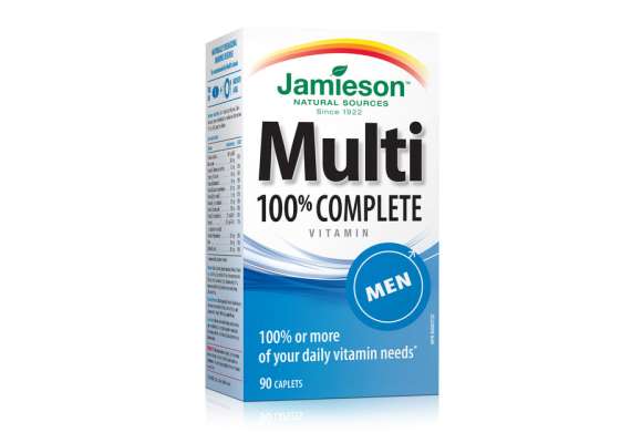 Jamieson Multi 100% Complete Vitamin For Men 90 Capsules