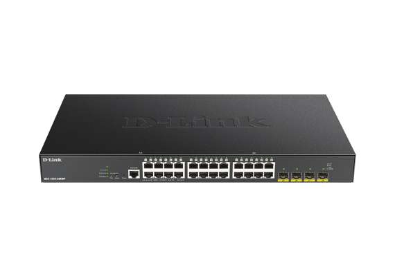 Dlink DGS-1250-28XMP 28-Port 10-Gigabit Smart Managed PoE Switch