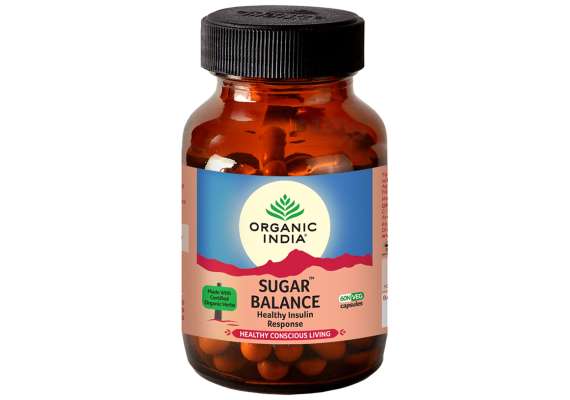 Organic India Sugar Balance 60Capsules Supplement
