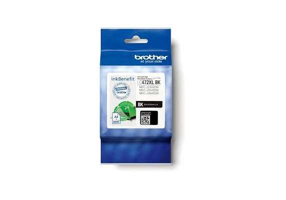 Brother LC472XL Black High Cap Ink Cartridge