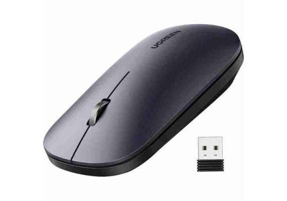 UGREEN MU001 Portable Wireless Mouse (Without Battery)