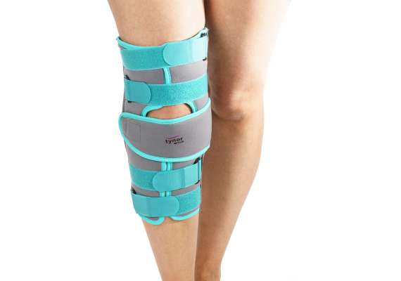 Tynor 14inch Long Knee Immobilizer Support, Size: Large