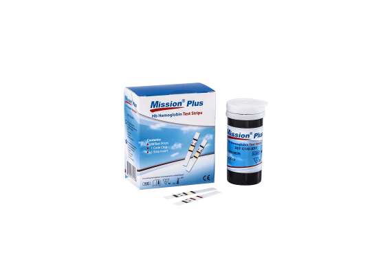 Mission Plus Hb 50 Test Strips
