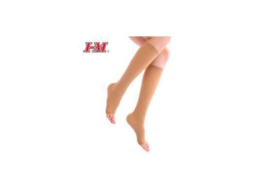 Alina Medical Compression Stockings, Size: XL, Compression Class : Class 2(20-30mmHg), Stocking Type: Open Toe, Stocking Length : Knee High 