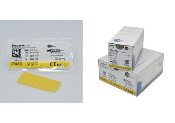 Curawax 2.5g 12Pack Non Absorbable Hemostat Bone Wax