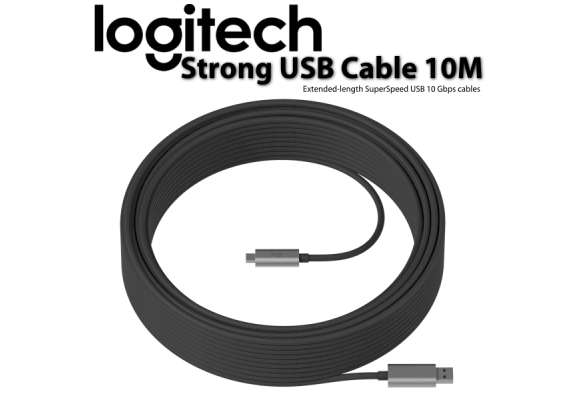 Logitech 10 meter Mic Cable  for Meetup