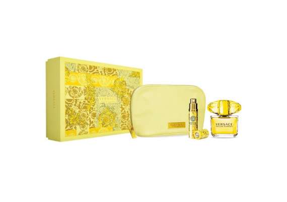 Versace Yellow Diamond Three Piece Edt Perfume Gift Set