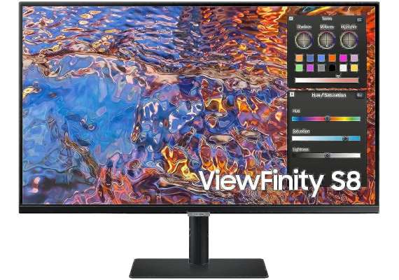 Samsung LS32B800PXMXUE ViewFinity 32 Inch IPS  UHD  USB   C Monitor