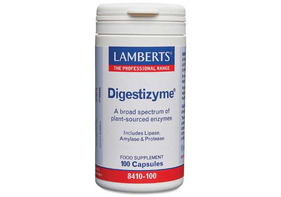 Lamberts Digestizyme 100 Capsules Supplement