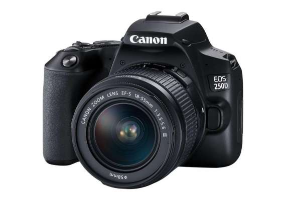 Canon EOS 250D DSLR Camera with EF-S 18-55mm f 3.5-5.6 III Lens