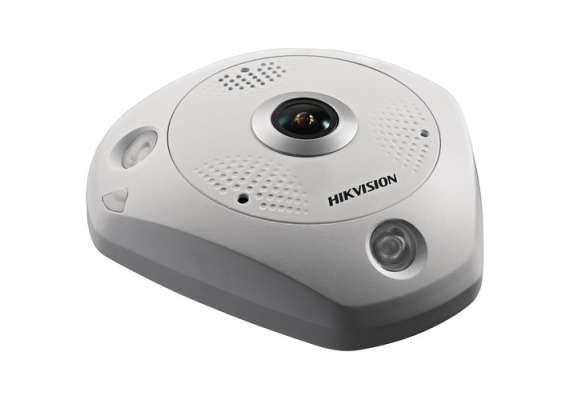 Hikvision DS-2CD6365G0E-IVS 6MP Outdoor Network Fisheye Camera with Night Vision & Heater