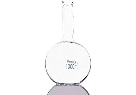 Griffchem Boro 1000ml Flat Bottom Boiling Flask