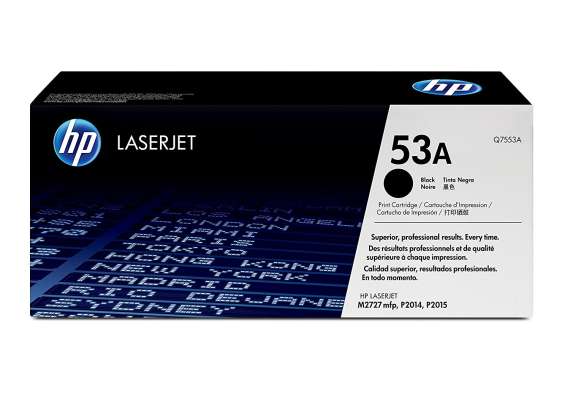 HP 53A (Q7553A) Black Original LaserJet Toner Cartridge