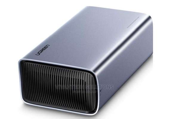 UGREEN CM381 2.5" SATA Dual Bay RAID Hard Drive Enclosure