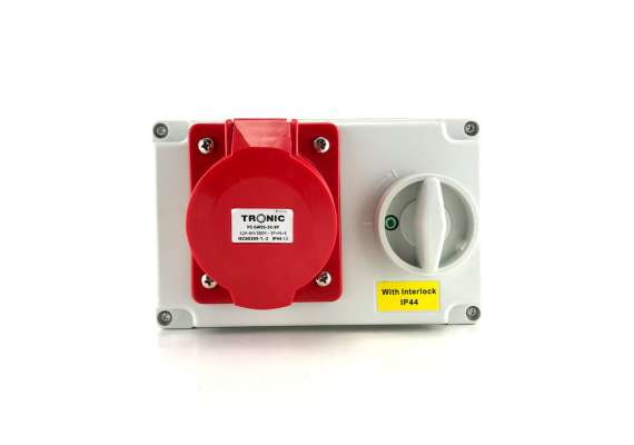 Tronic PS GWSS-32-5P Interlock Industrial Socket