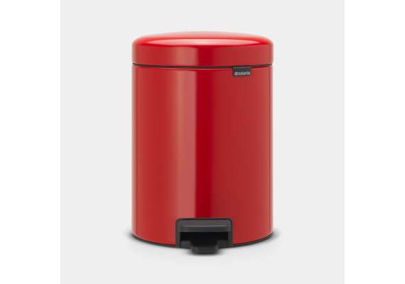 Brabantia Newicon 12L Pedal Bin, Product Capacity: 12L, Product Colour: Passion Red