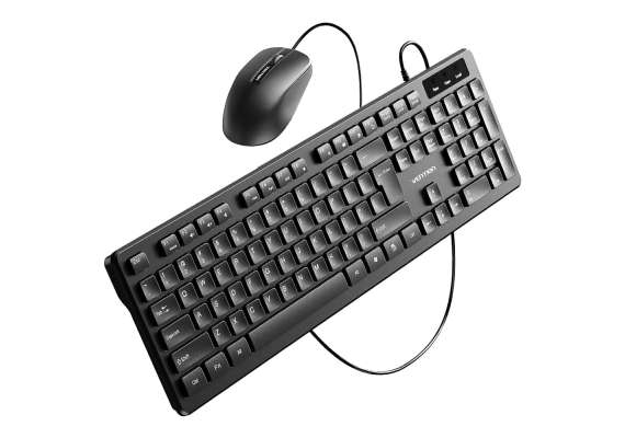 Vention KTCBO-EN Full-Sized Wire Keyboard and Mouse Combo