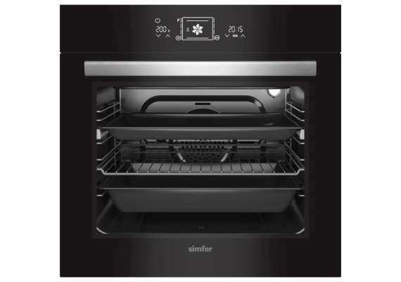 Simfer B6510SERSP 60CM Glass Built-in Oven