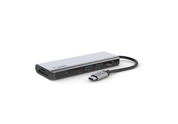 Belkin Connect USB-C 7-in-1 Multiport Hub Adapter