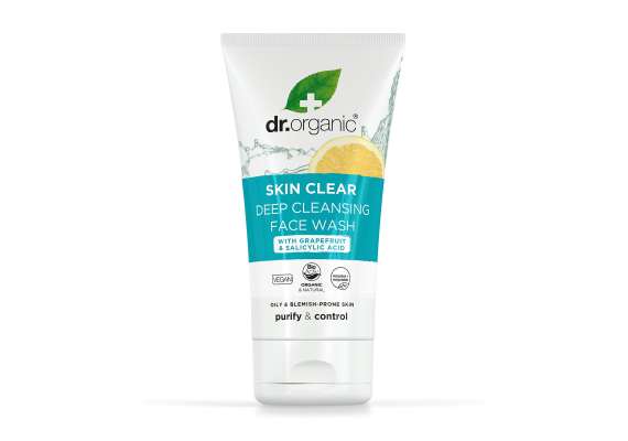 Dr Organic 125ml Skin Clear Deep Pore Face Wash