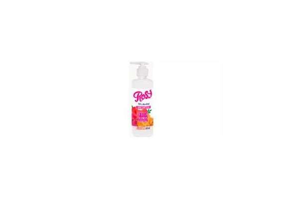 Rosy 500ml 6Pack Gel Pump Hand Sanitizer, Sterilizer Scents: Fresh flowers