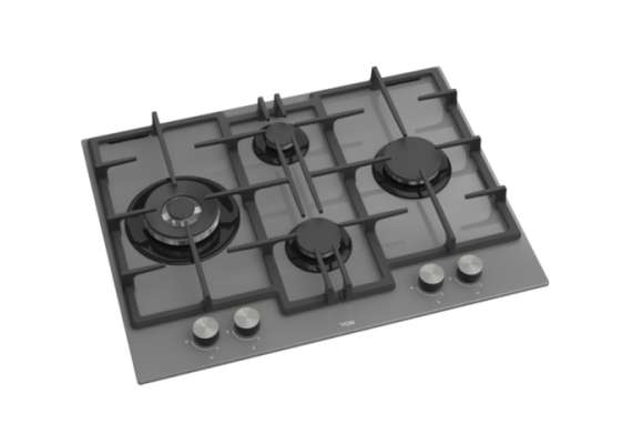 Von VBBG6541WFD 4 Gas Hob - 65cm, Glass