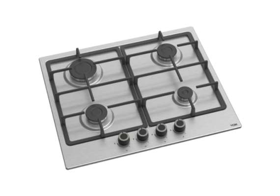 Von VBBG6041NFX 60cm 4 Gas Hob