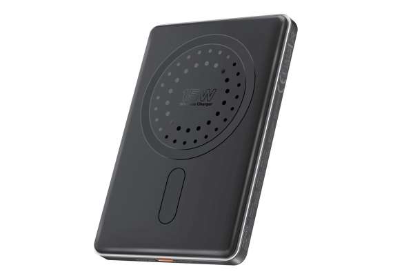 Promate 5000mAh Ultra-Slim MagSafe Compatible Wireless Charging PowerBank
