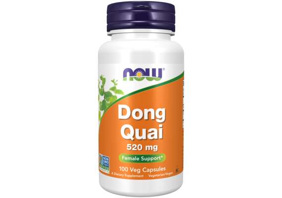 Now 520mg Dong Quai 100Capsules Supplement
