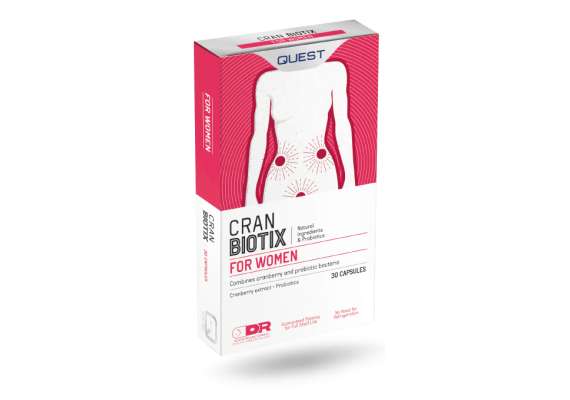 Quest CranBiotix - Probiotics with cranberry 30 Capsules Supplement