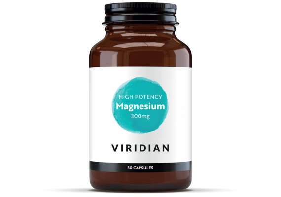 High Potency Magnesium 300mg 30 Capsules Supplement